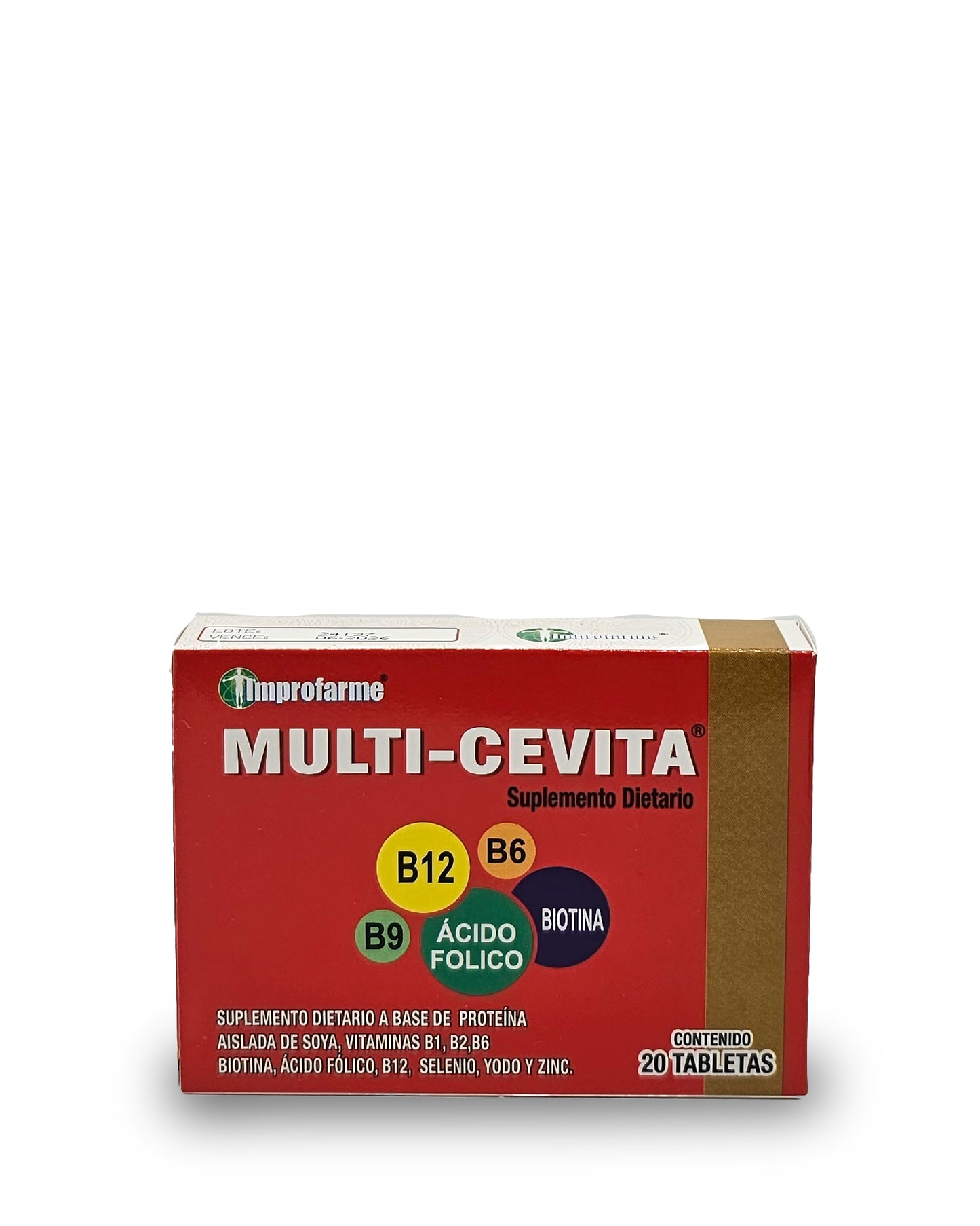 MULTI-CEVITA X 20 TABLETAS