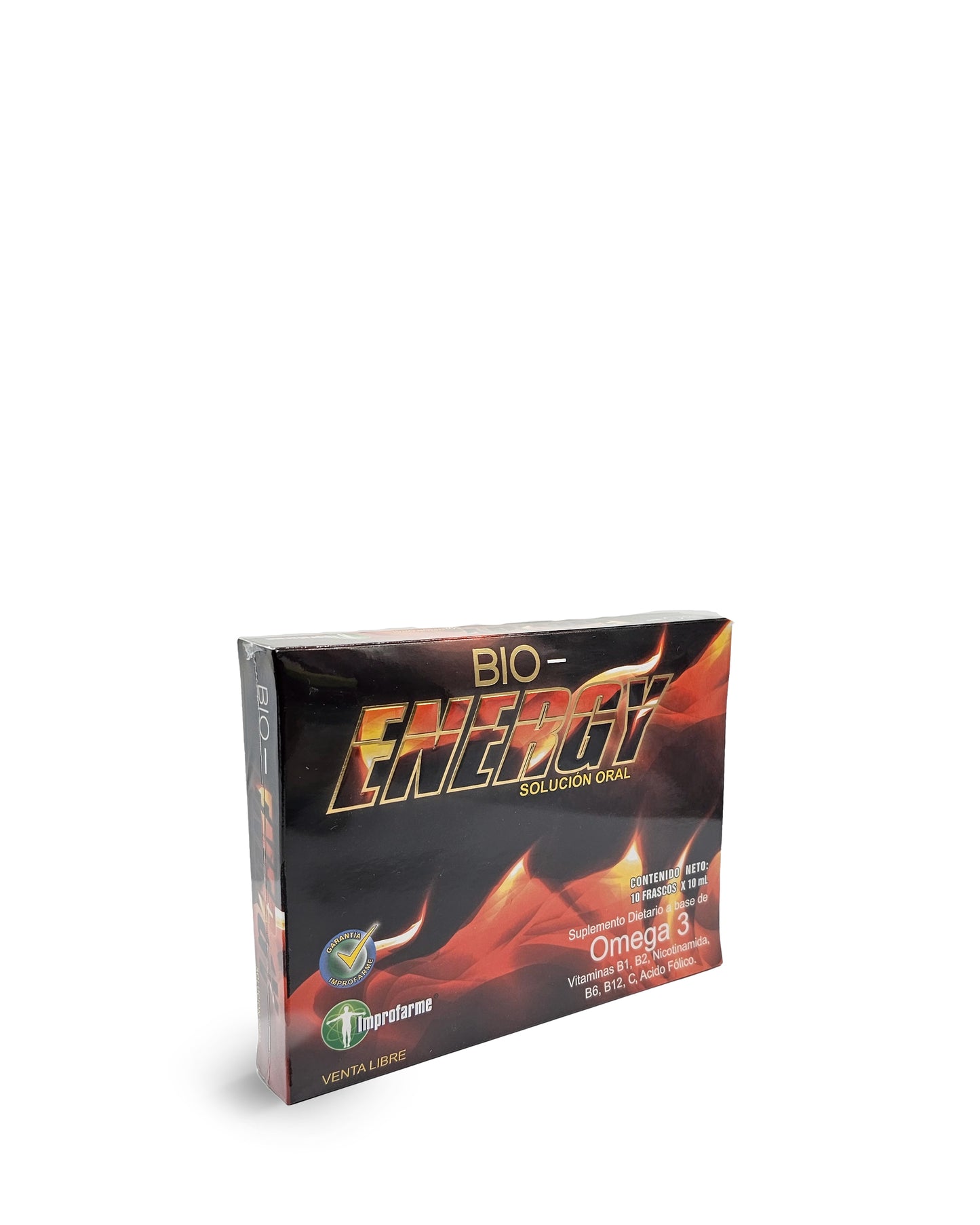 BIO ENERGY CAJA X 10 FRASCOS POR 10 ML