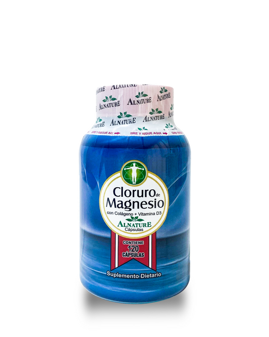 CLORURO DE MAGNESIO X 120 CÁPSULAS