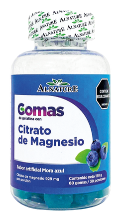 GOMAS DE GELATINA CON CITRATO DE MAGNESIO